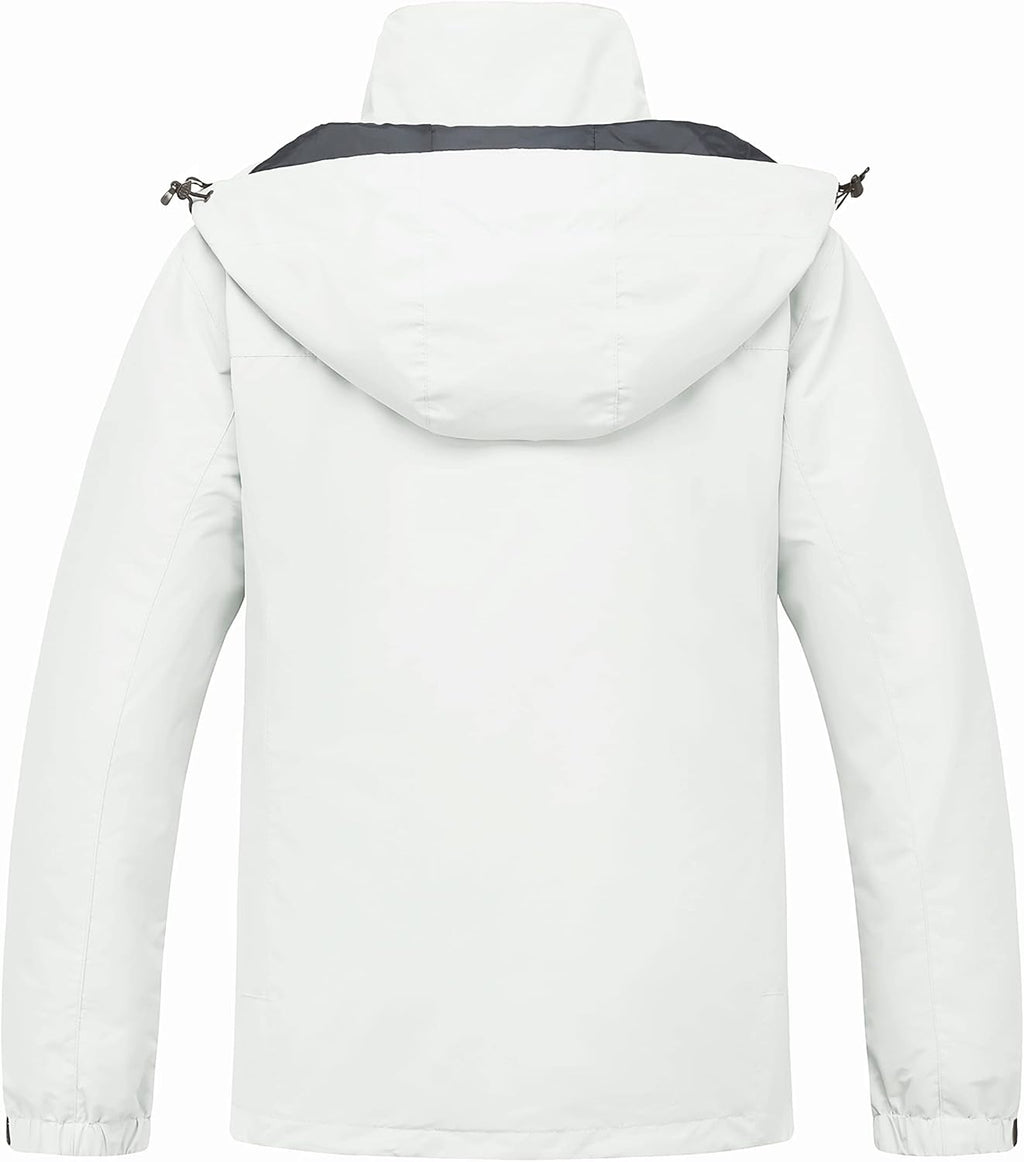 Women'S 3 in 1 Ski Jacket Cotton Padded Liner Winter Coat