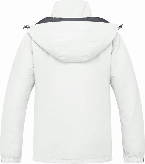Women'S 3 in 1 Ski Jacket Cotton Padded Liner Winter Coat